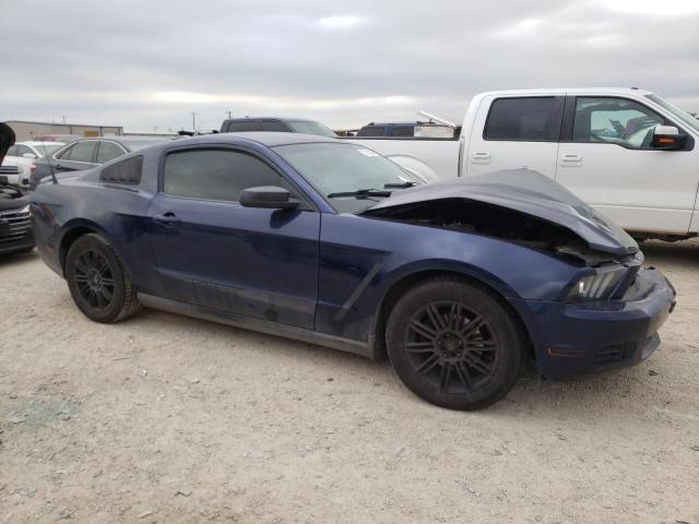 1ZVBP8AN9A5117803 - 2010 FORD MUSTANG BLUE photo 4