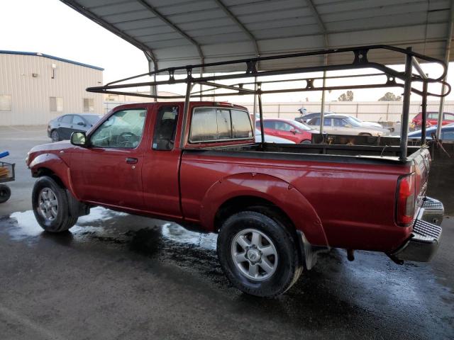 1N6MD26Y84C445988 - 2004 NISSAN FRONTIER KING CAB SC RED photo 2