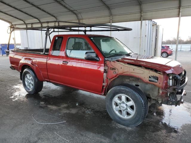 1N6MD26Y84C445988 - 2004 NISSAN FRONTIER KING CAB SC RED photo 4