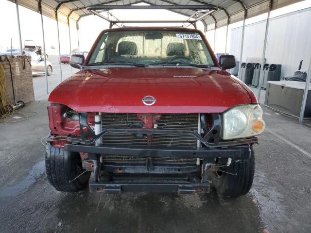 1N6MD26Y84C445988 - 2004 NISSAN FRONTIER KING CAB SC RED photo 5