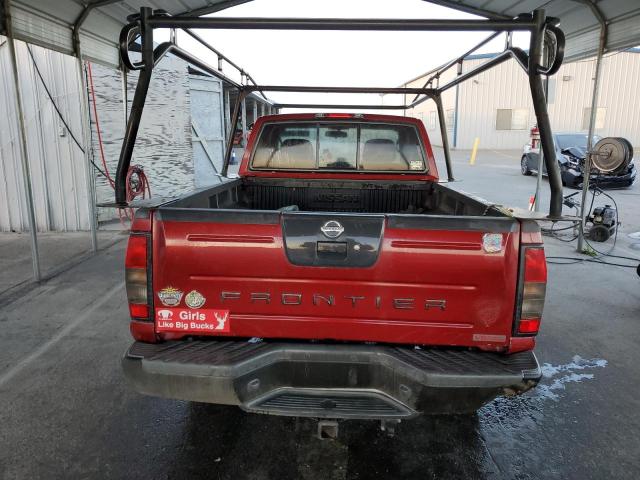 1N6MD26Y84C445988 - 2004 NISSAN FRONTIER KING CAB SC RED photo 6