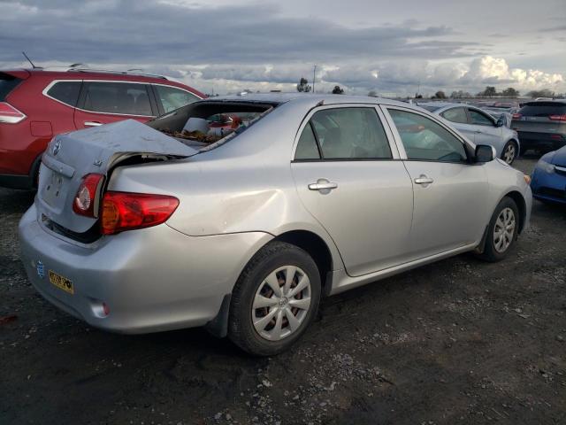 JTDBL40EX99084386 - 2009 TOYOTA COROLLA BASE SILVER photo 3