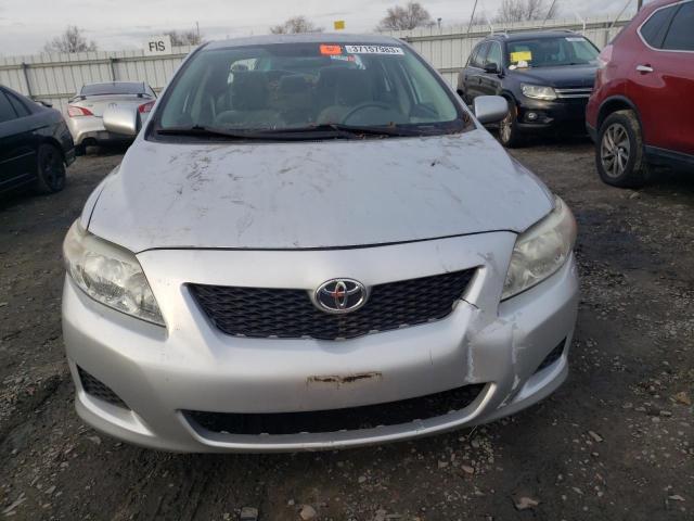 JTDBL40EX99084386 - 2009 TOYOTA COROLLA BASE SILVER photo 5