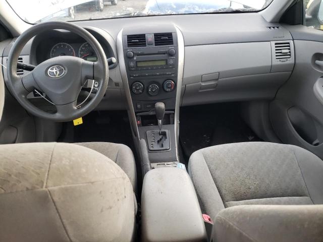 JTDBL40EX99084386 - 2009 TOYOTA COROLLA BASE SILVER photo 8