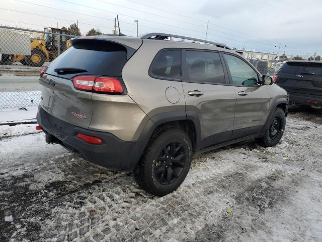 1C4PJMBS0HW590310 - 2017 JEEP CHEROKEE TRAILHAWK BROWN photo 3
