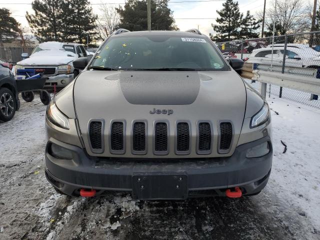 1C4PJMBS0HW590310 - 2017 JEEP CHEROKEE TRAILHAWK BROWN photo 5