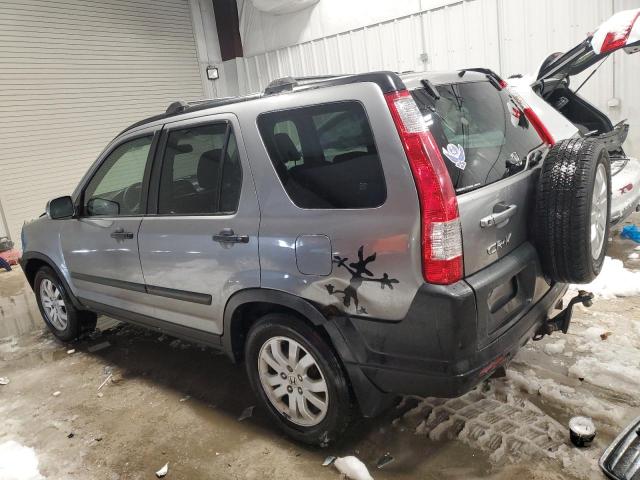 JHLRD78886C017170 - 2006 HONDA CR-V EX SILVER photo 2