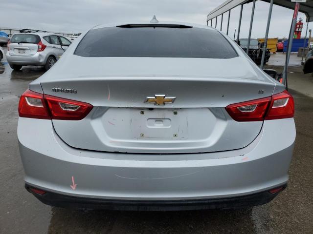 1G1ZE5STXHF122945 - 2017 CHEVROLET MALIBU LT SILVER photo 6