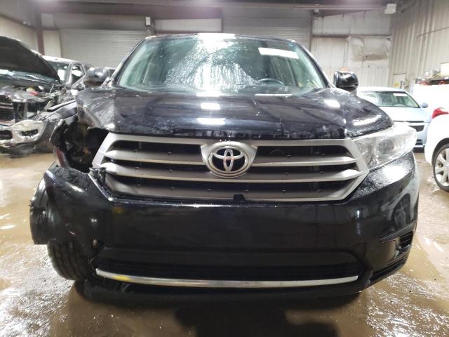 5TDZA3EH1DS043740 - 2013 TOYOTA HIGHLANDER BASE BLACK photo 5