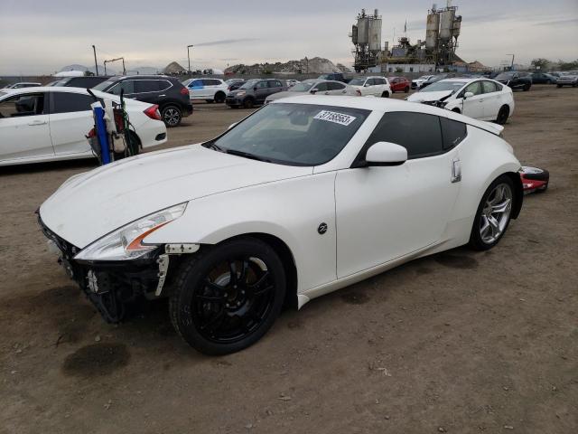 JN1AZ44E49M404208 - 2009 NISSAN 370Z WHITE photo 1