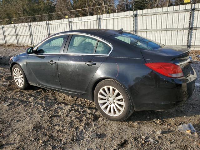 W04GT5GC7B1020031 - 2011 BUICK REGAL CXL BLACK photo 2