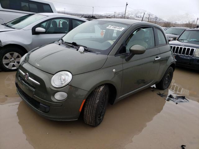 3C3CFFARXET204489 - 2014 FIAT 500 POP GREEN photo 1