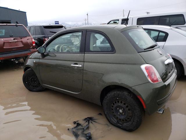 3C3CFFARXET204489 - 2014 FIAT 500 POP GREEN photo 2