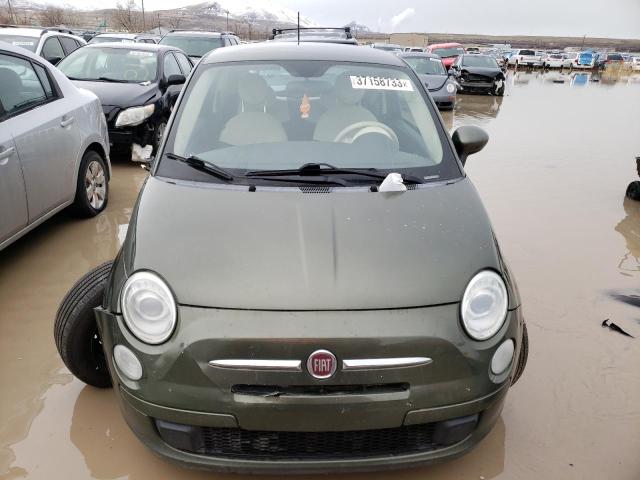 3C3CFFARXET204489 - 2014 FIAT 500 POP GREEN photo 5