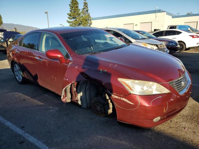 JTHBJ46G372125069 - 2007 LEXUS ES 350 BURGUNDY photo 4