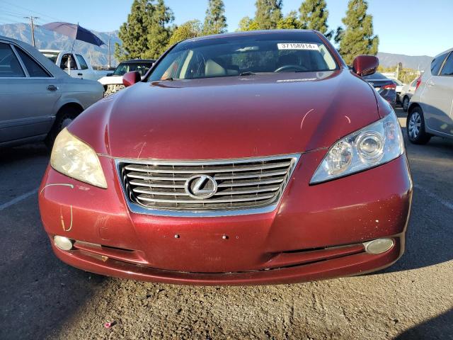 JTHBJ46G372125069 - 2007 LEXUS ES 350 BURGUNDY photo 5