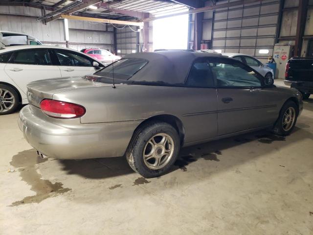 3C3EL45H4XT501476 - 1999 CHRYSLER SEBRING JX SILVER photo 3