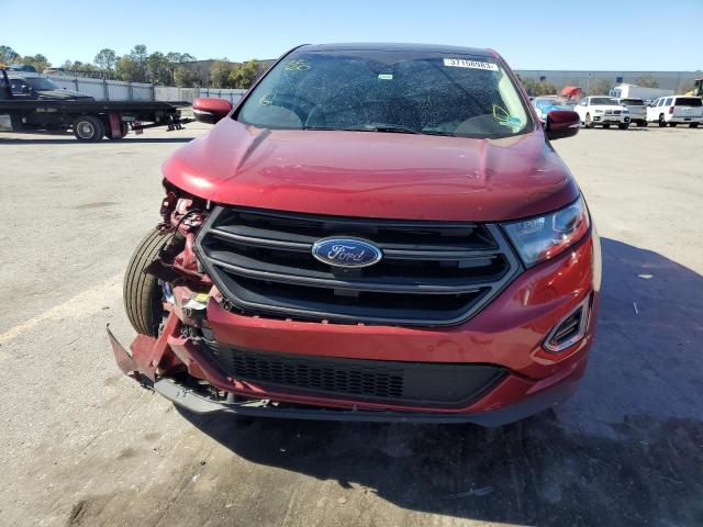 2FMPK4AP9JBC10152 - 2018 FORD EDGE SPORT RED photo 5