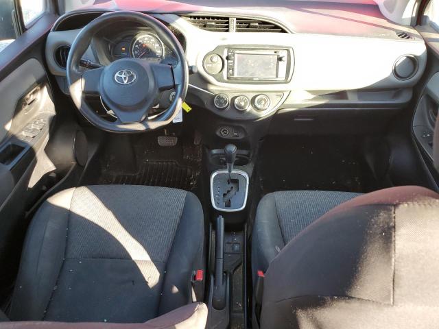 VNKKTUD37FA045216 - 2015 TOYOTA YARIS RED photo 8