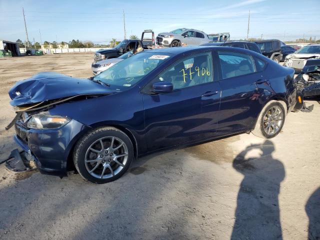 1C3CDFBB6FD213169 - 2015 DODGE DART SXT BLUE photo 1