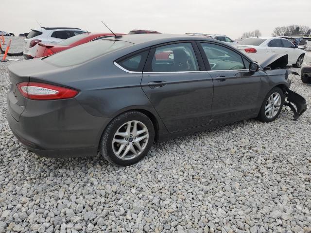 3FA6P0H73FR159309 - 2015 FORD FUSION SE GRAY photo 3