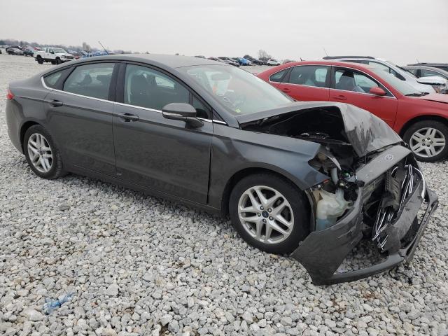 3FA6P0H73FR159309 - 2015 FORD FUSION SE GRAY photo 4