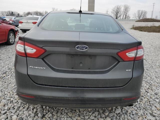 3FA6P0H73FR159309 - 2015 FORD FUSION SE GRAY photo 6