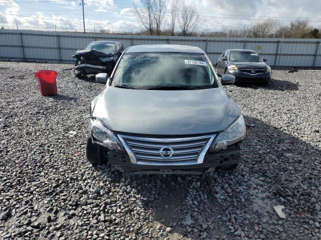 3N1AB7AP1DL751736 - 2013 NISSAN SENTRA S SILVER photo 5