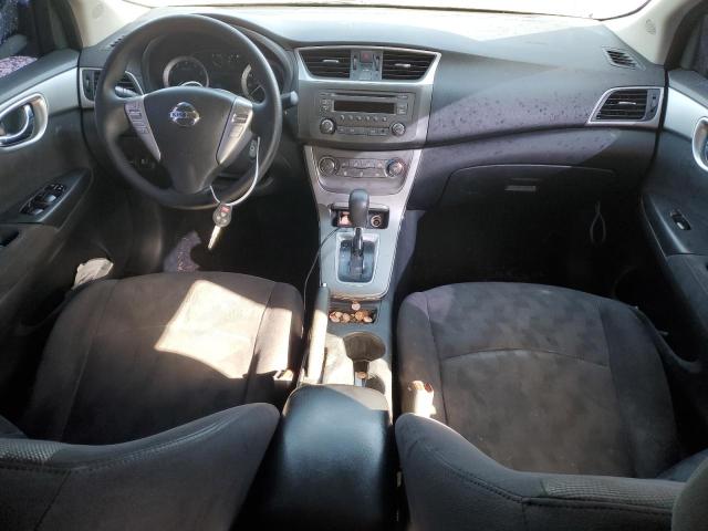 3N1AB7AP1DL751736 - 2013 NISSAN SENTRA S SILVER photo 8