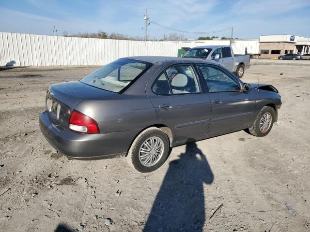 3N1CB51D71L453934 - 2001 NISSAN SENTRA XE GRAY photo 3