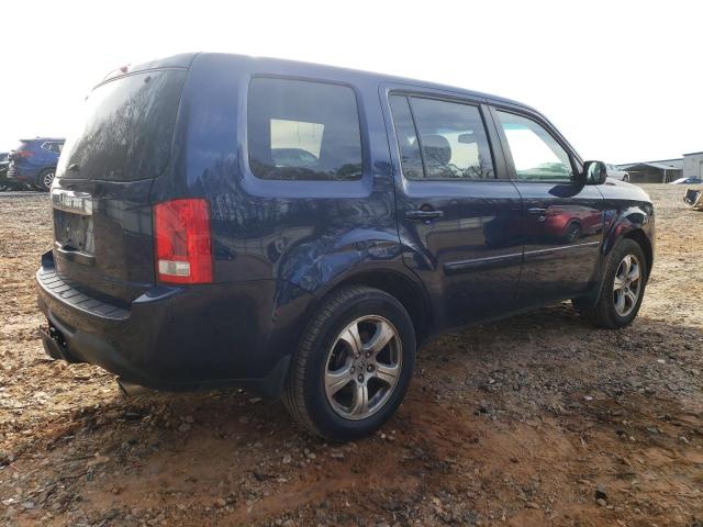 5FNYF3H59FB031289 - 2015 HONDA PILOT EXL BLUE photo 3