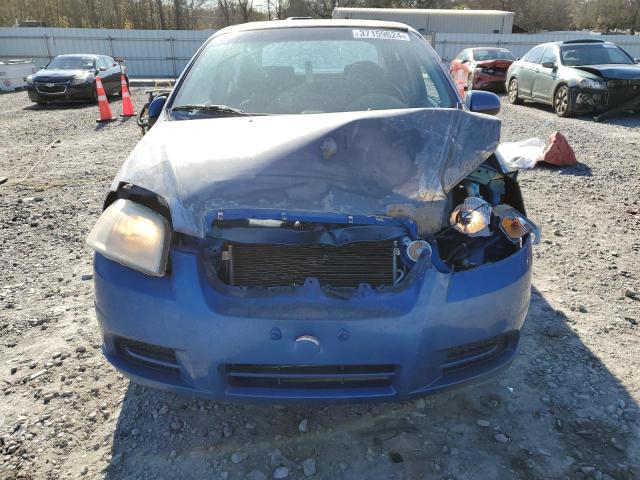 KL1TD56688B014536 - 2008 CHEVROLET AVEO BASE BLUE photo 5