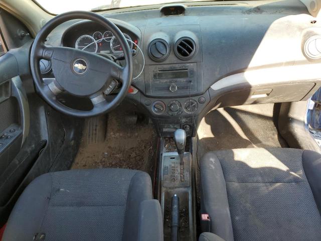 KL1TD56688B014536 - 2008 CHEVROLET AVEO BASE BLUE photo 8