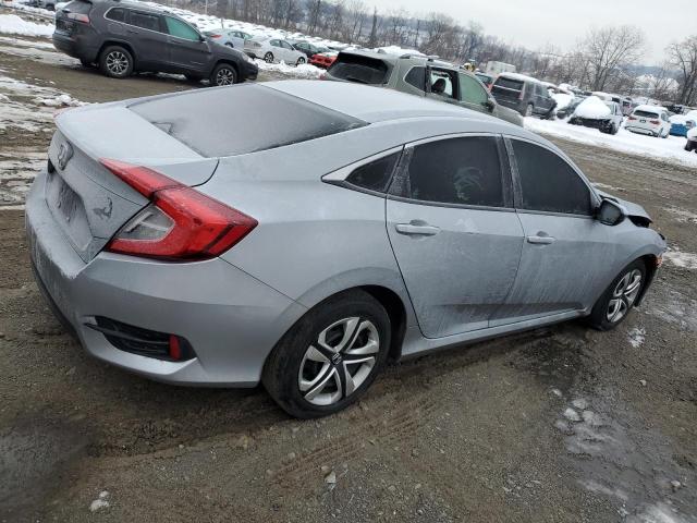 2HGFC2F54JH540093 - 2018 HONDA CIVIC LX SILVER photo 3