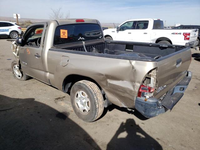 5TENX22N86Z270530 - 2006 TOYOTA TACOMA TAN photo 2