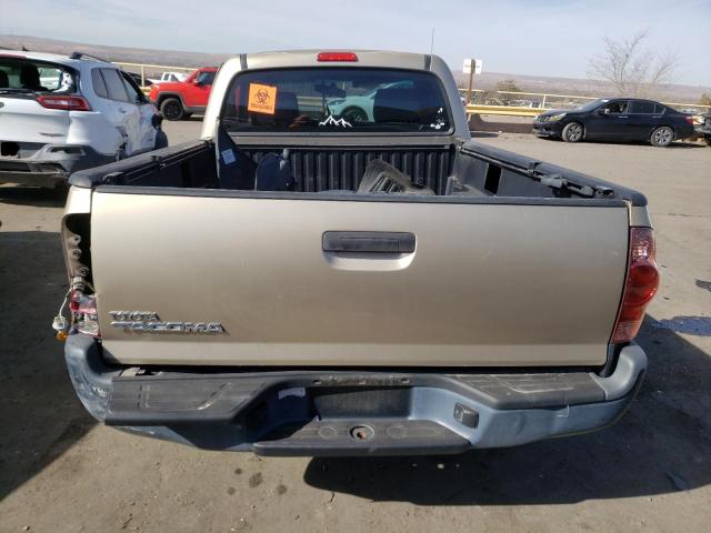 5TENX22N86Z270530 - 2006 TOYOTA TACOMA TAN photo 6