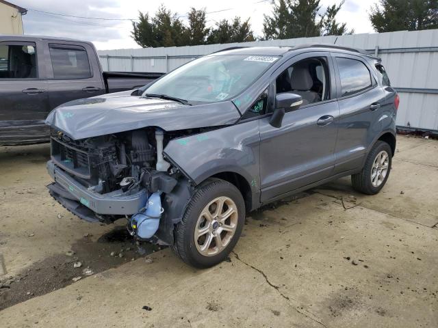 MAJ6S3GL2KC264270 - 2019 FORD ECOSPORT SE GRAY photo 1