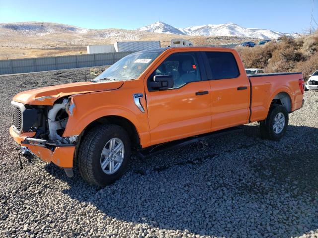 1FTFW1E80NKD46056 - 2022 FORD F150 SUPERCREW ORANGE photo 1