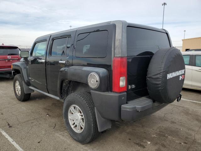 5GTEN13E488197183 - 2008 HUMMER H3 BLACK photo 2