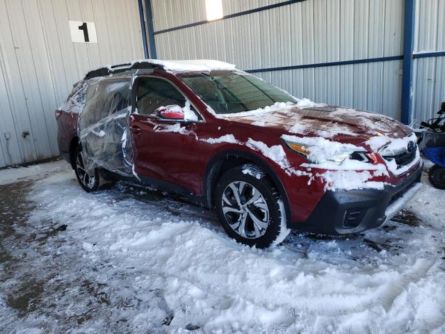 4S4BTANC7L3213938 - 2020 SUBARU OUTBACK LIMITED MAROON photo 4