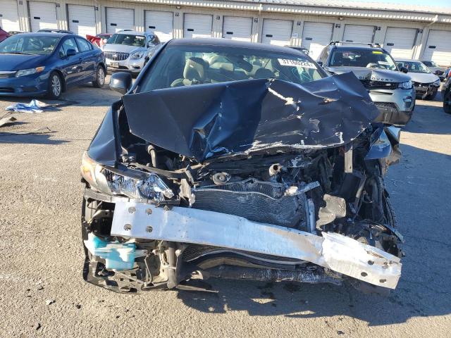 2HGFG3B50CH564801 - 2012 HONDA CIVIC LX BLACK photo 5