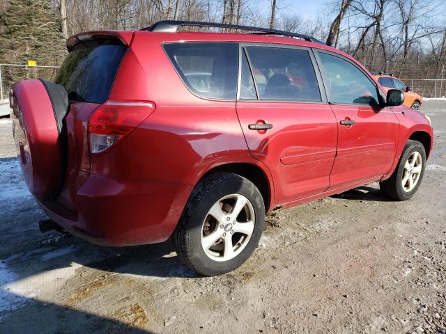 JTMZD33V176025677 - 2007 TOYOTA RAV4 RED photo 3