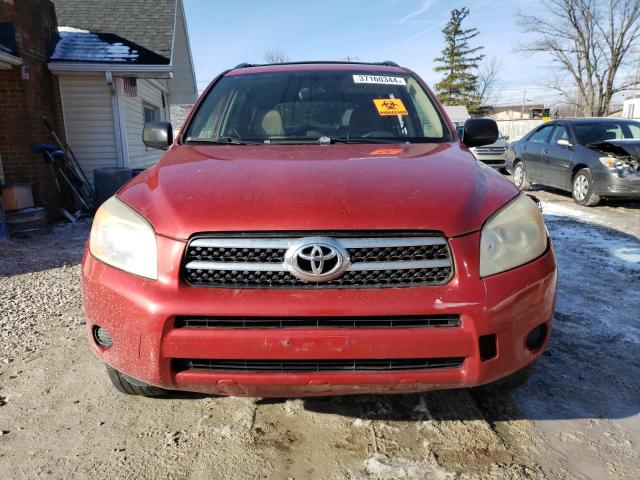 JTMZD33V176025677 - 2007 TOYOTA RAV4 RED photo 5