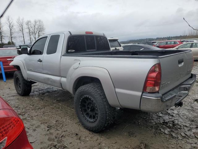 5TETX62N67Z338629 - 2007 TOYOTA TACOMA PRERUNNER ACCESS CAB SILVER photo 2