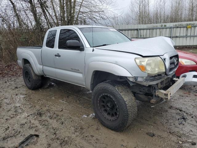 5TETX62N67Z338629 - 2007 TOYOTA TACOMA PRERUNNER ACCESS CAB SILVER photo 4