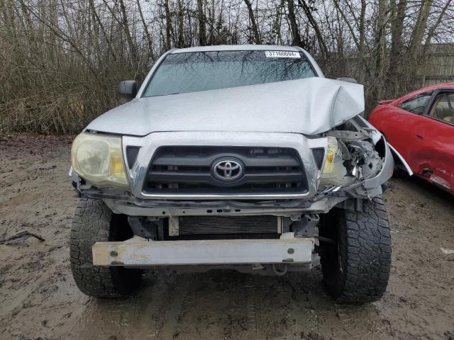 5TETX62N67Z338629 - 2007 TOYOTA TACOMA PRERUNNER ACCESS CAB SILVER photo 5