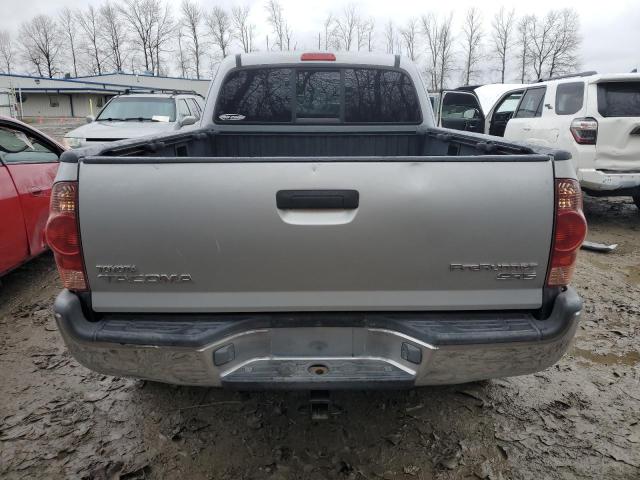 5TETX62N67Z338629 - 2007 TOYOTA TACOMA PRERUNNER ACCESS CAB SILVER photo 6