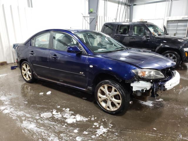 JM1BK323581103299 - 2008 MAZDA 3 S BLUE photo 4