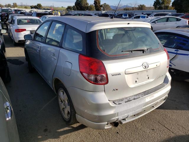 2T1KR32E43C037717 - 2003 TOYOTA COROLLA MA XR SILVER photo 2