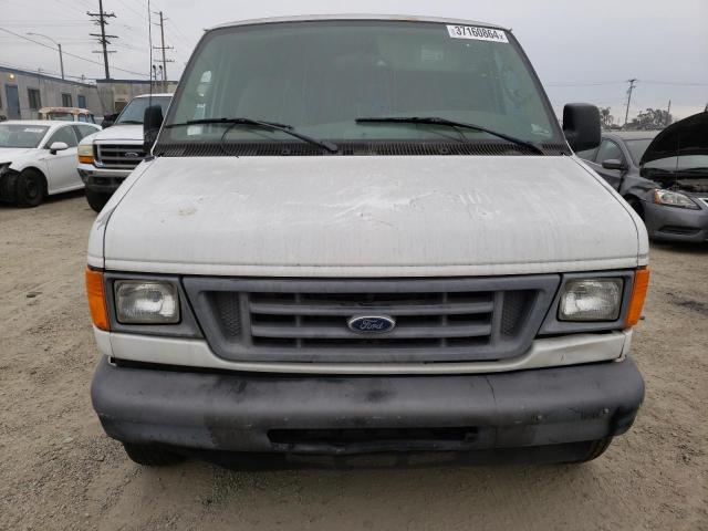 1FTNE24L46DB14768 - 2006 FORD ECONOLINE E250 VAN WHITE photo 5